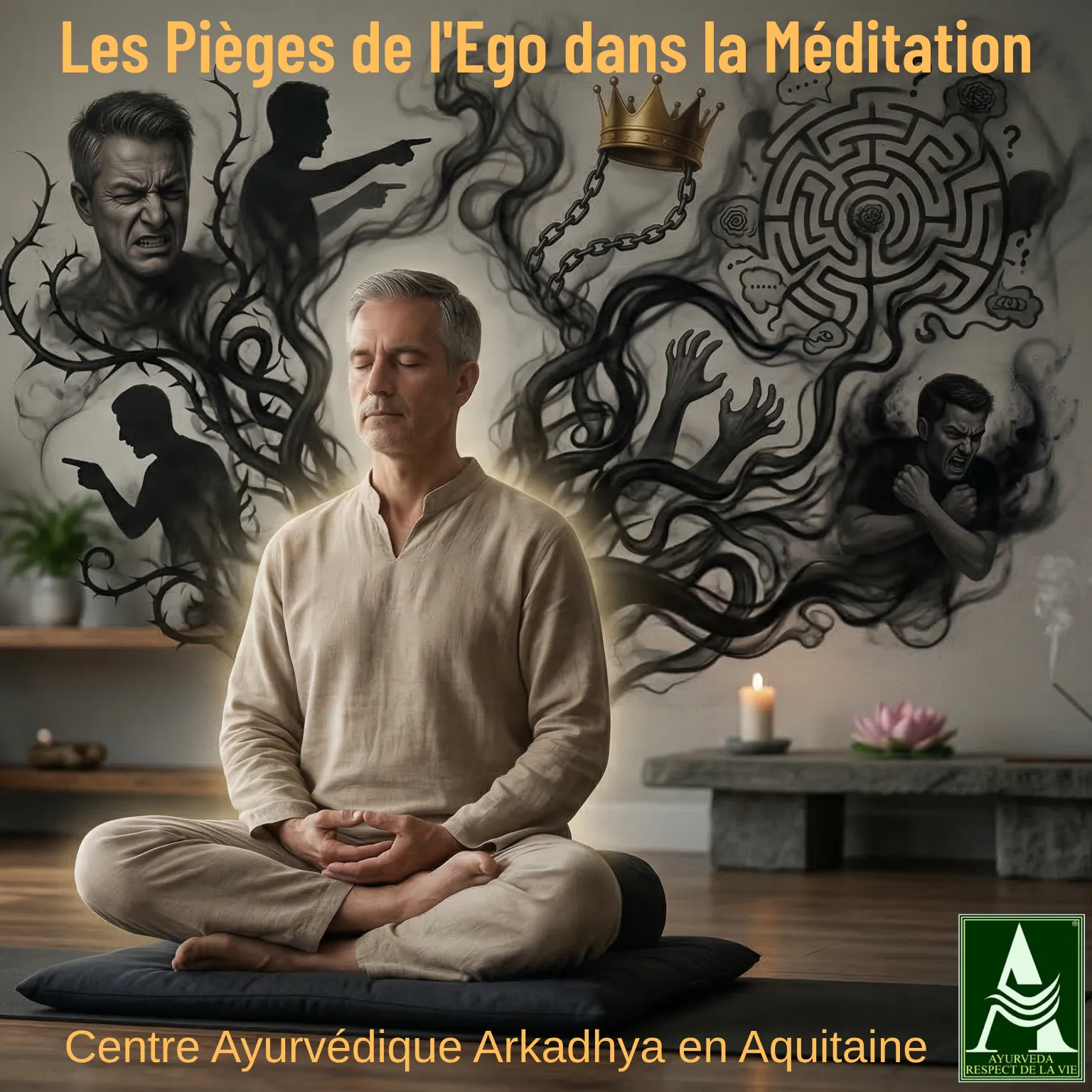 Les pièges de l'ego dans la méditation — Ahaṃkāra et le chemin spirituel