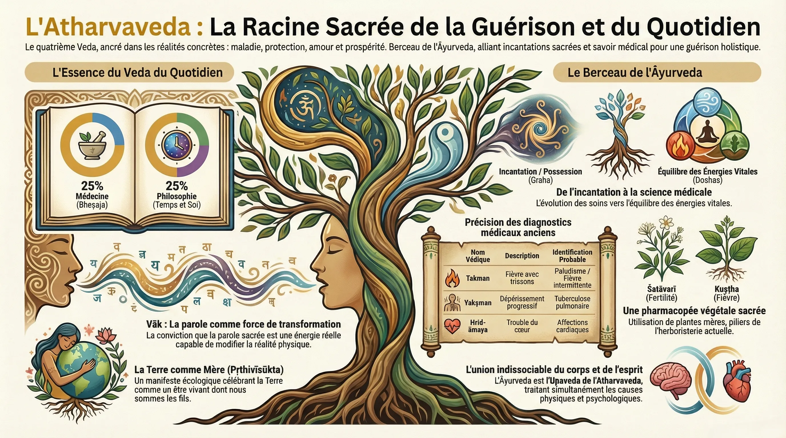 L'Atharva-Veda, formules magiques et protectrices