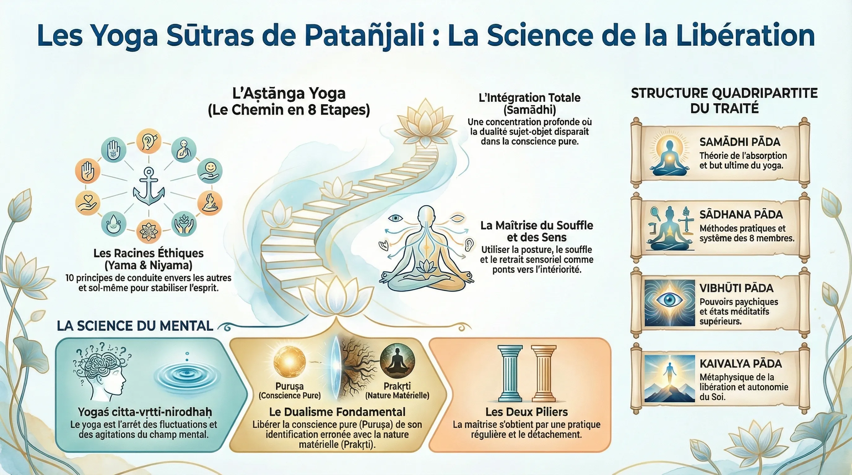 Les Yoga Sutras de Patanjali, science du yoga et de la libération