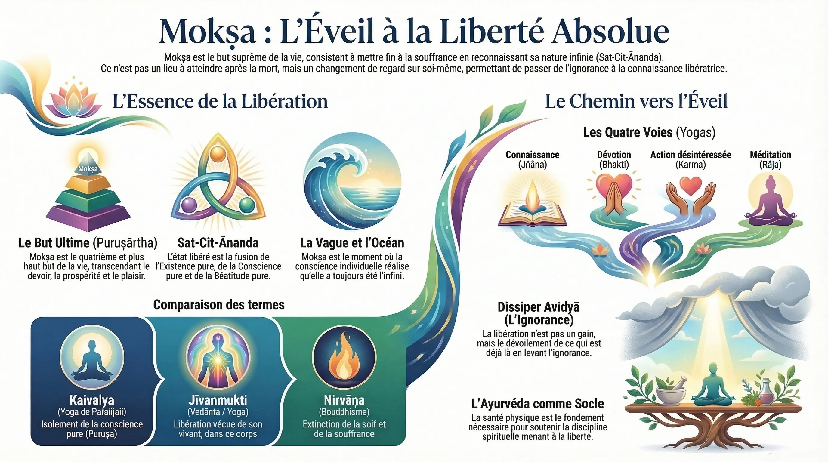 Moksha, la libération finale et le retour à l'Absolu
