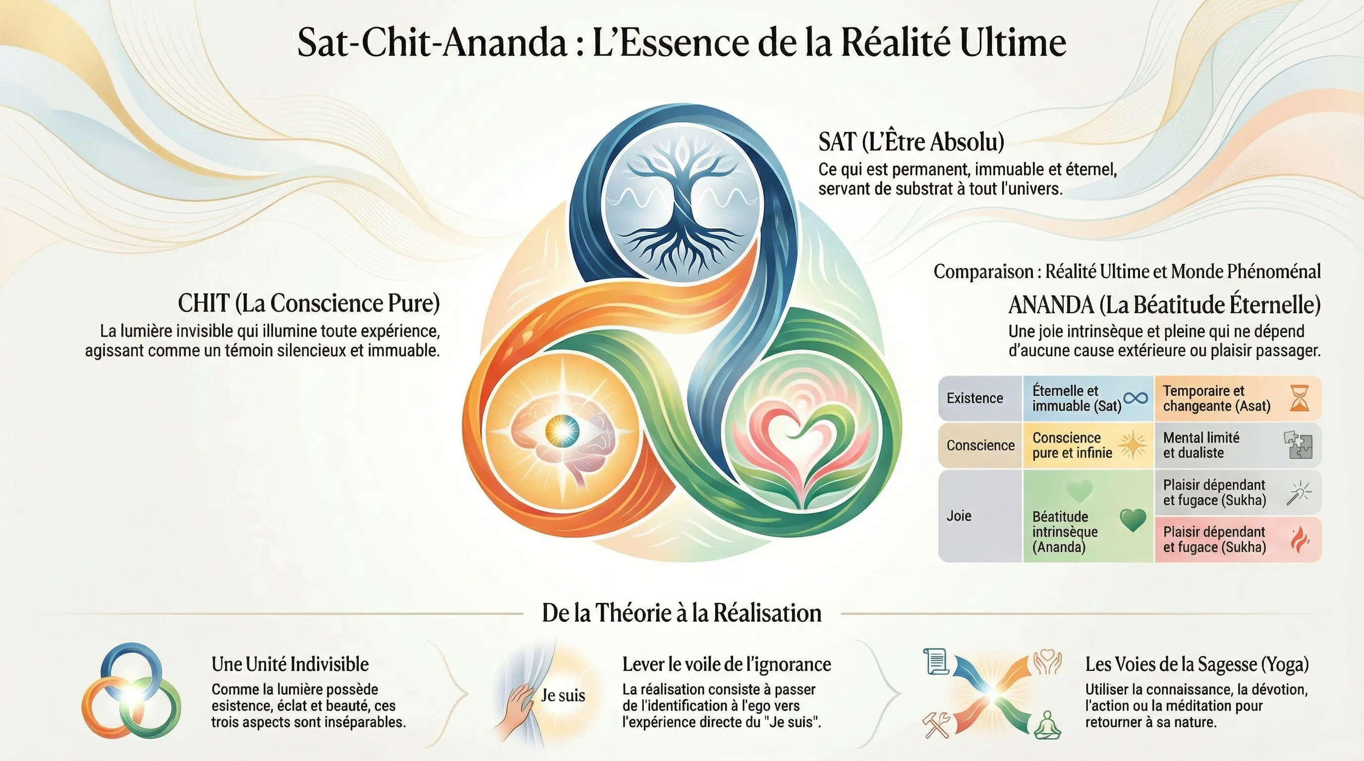 Sat Chit Ananda, Être Conscience Joie dans le Vedanta