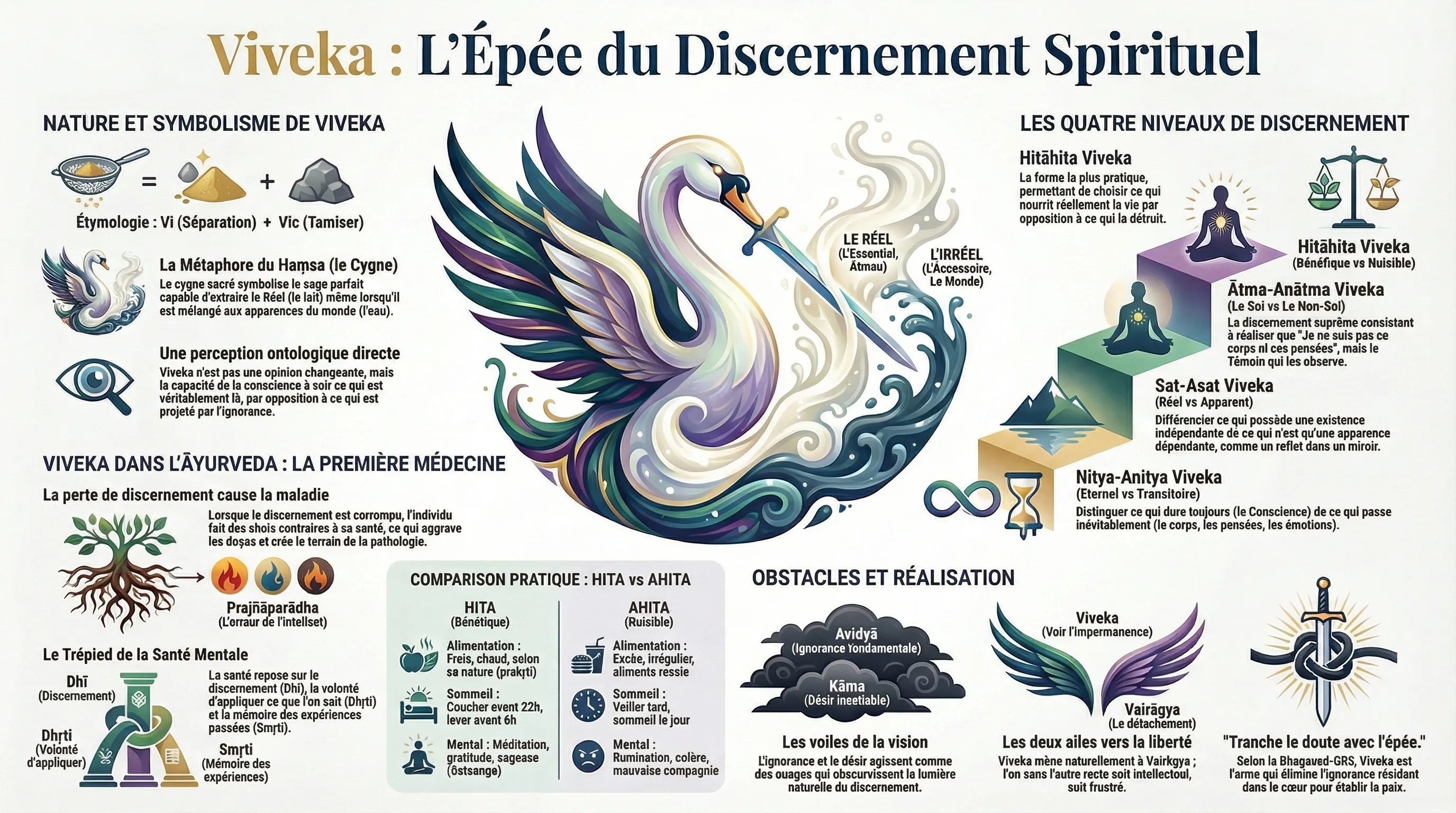 Viveka, la discrimination spirituelle dans le Vedanta