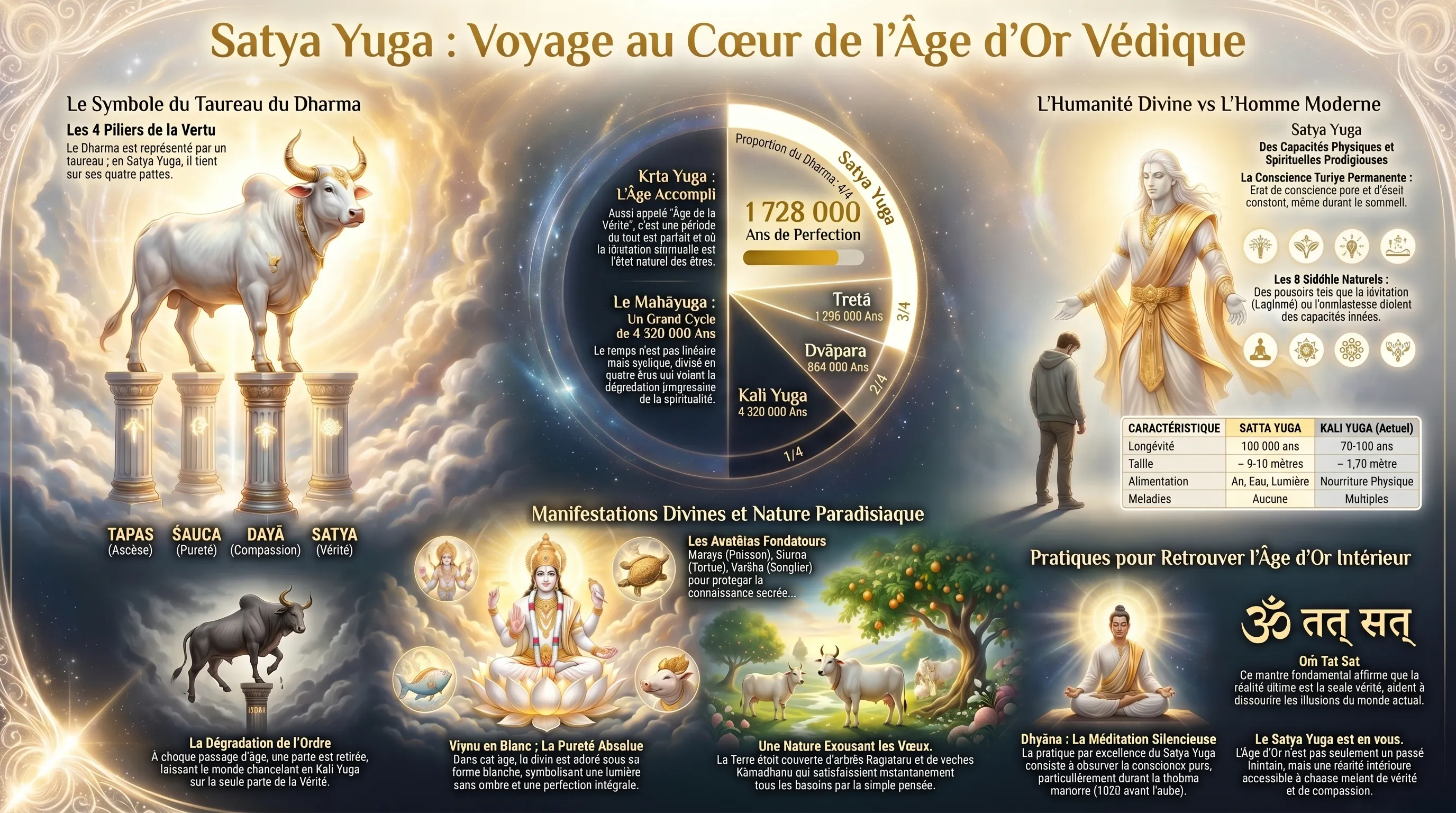 Satya Yuga, l'âge d'or de la vérité et de la perfection