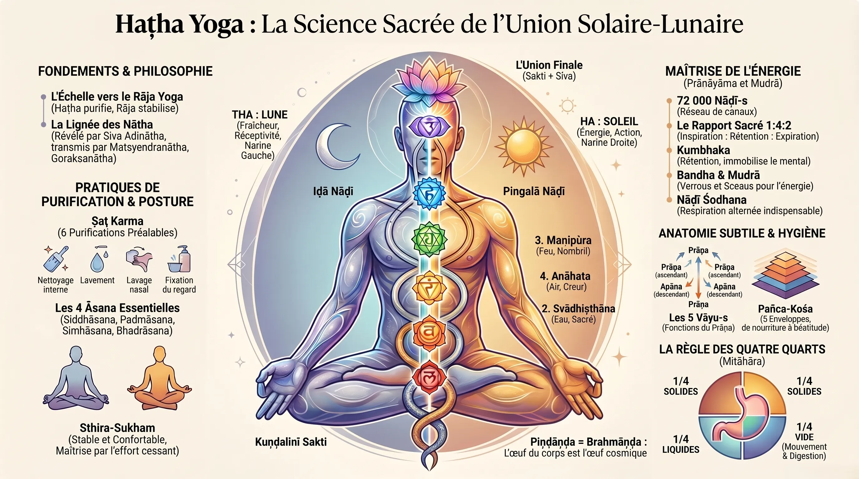 Hatha Yoga, la voie de l'équilibre physique et énergétique