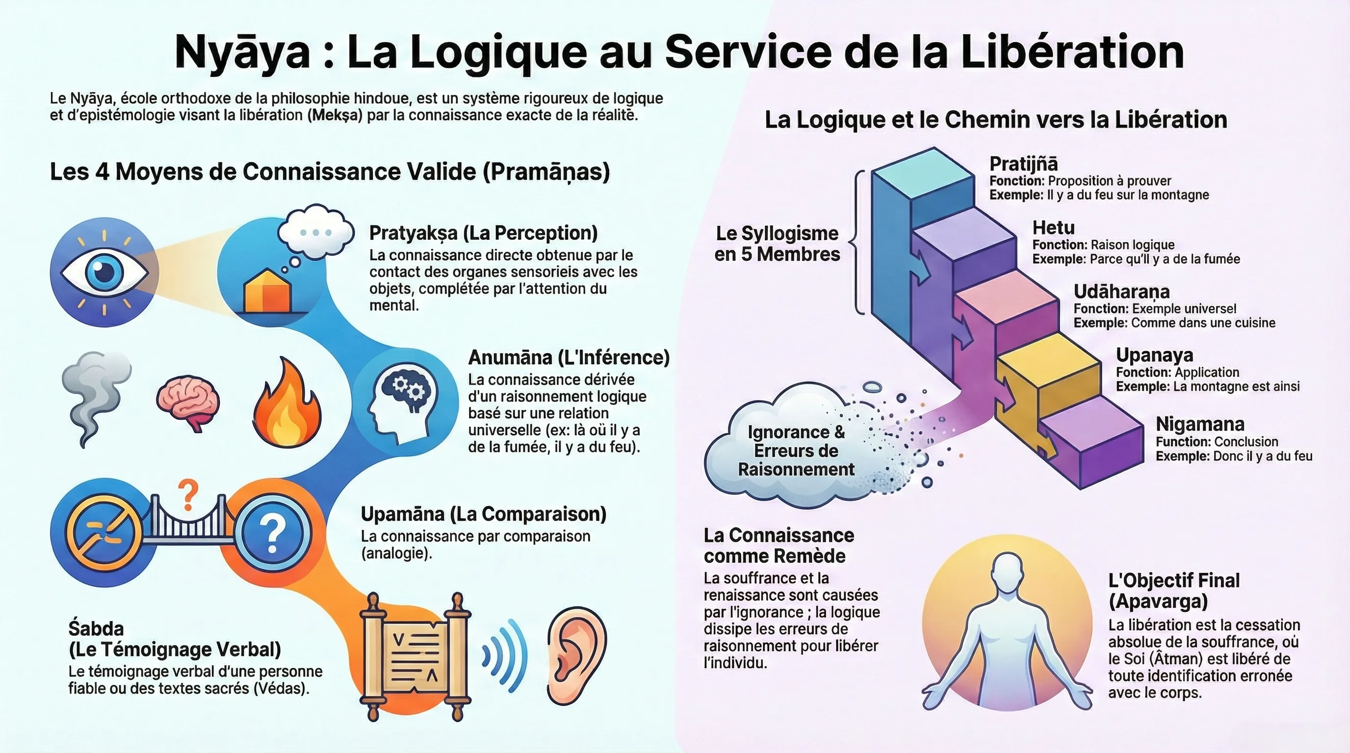Nyaya, l'école de logique et d'épistémologie védique