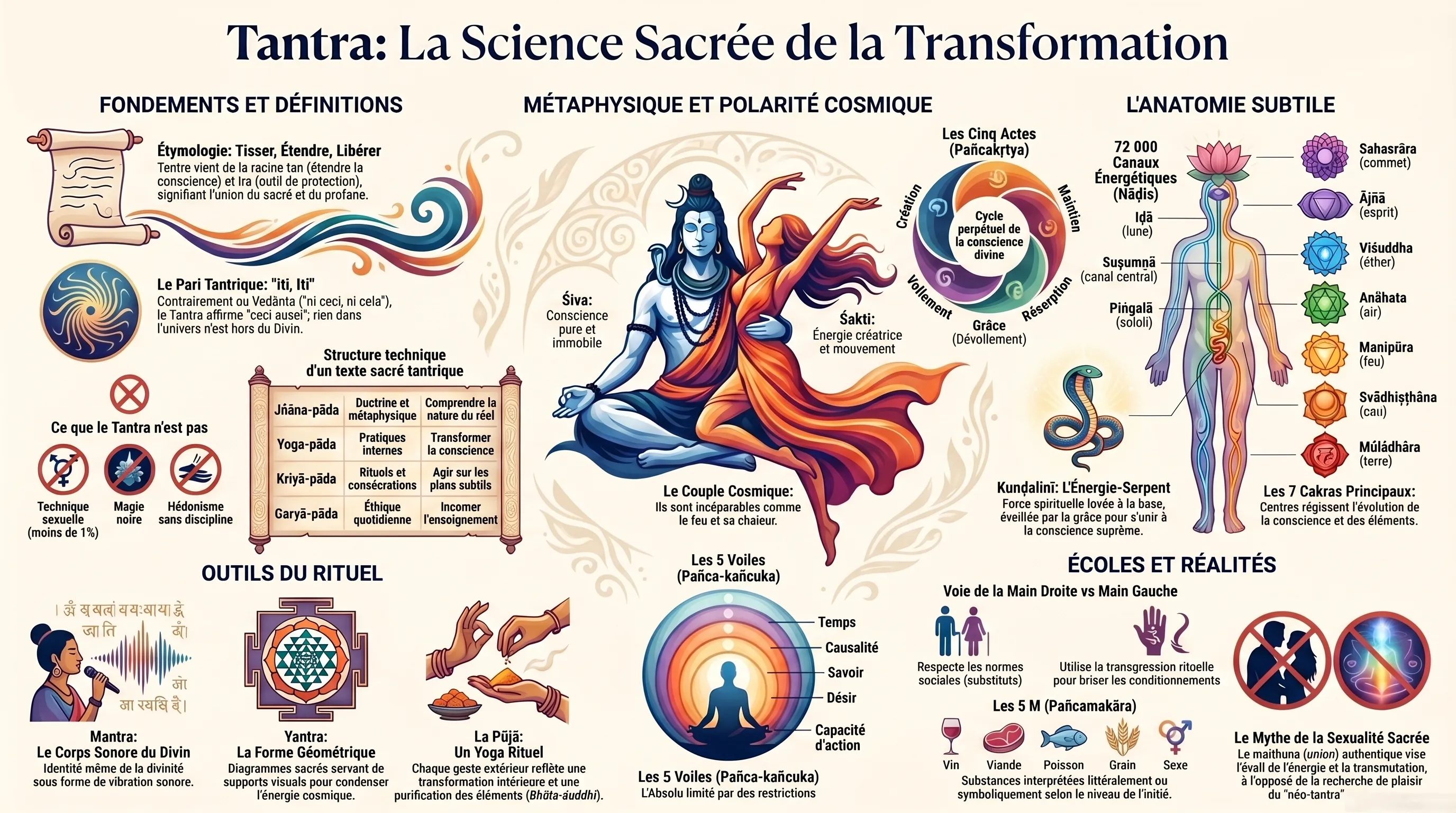 Tantra, la voie de l'énergie et de la conscience intégrée