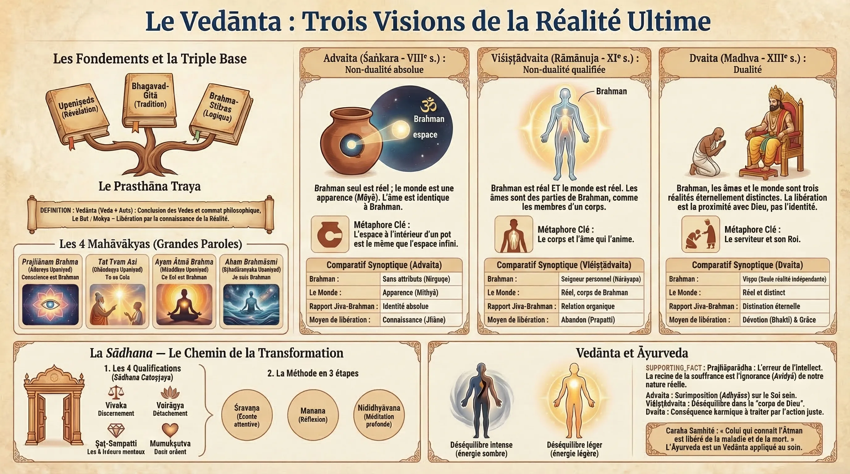 Vedanta, la fin des Vedas et la connaissance de l'Absolu
