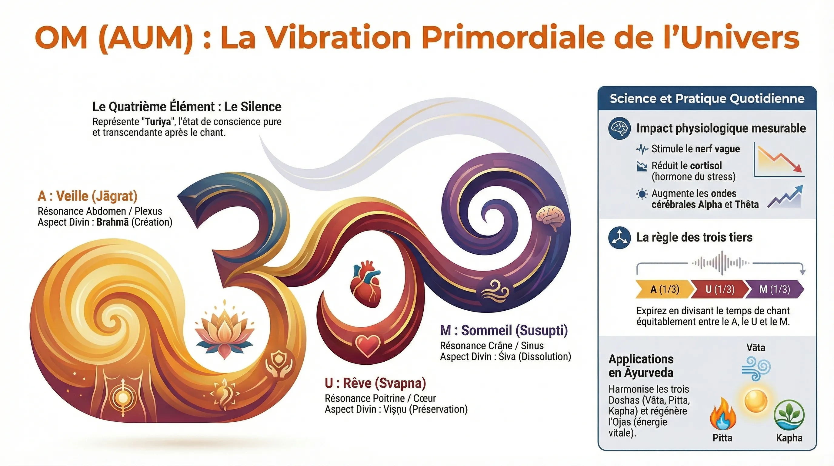 Om AUM, le son primordial et vibration originelle de la création