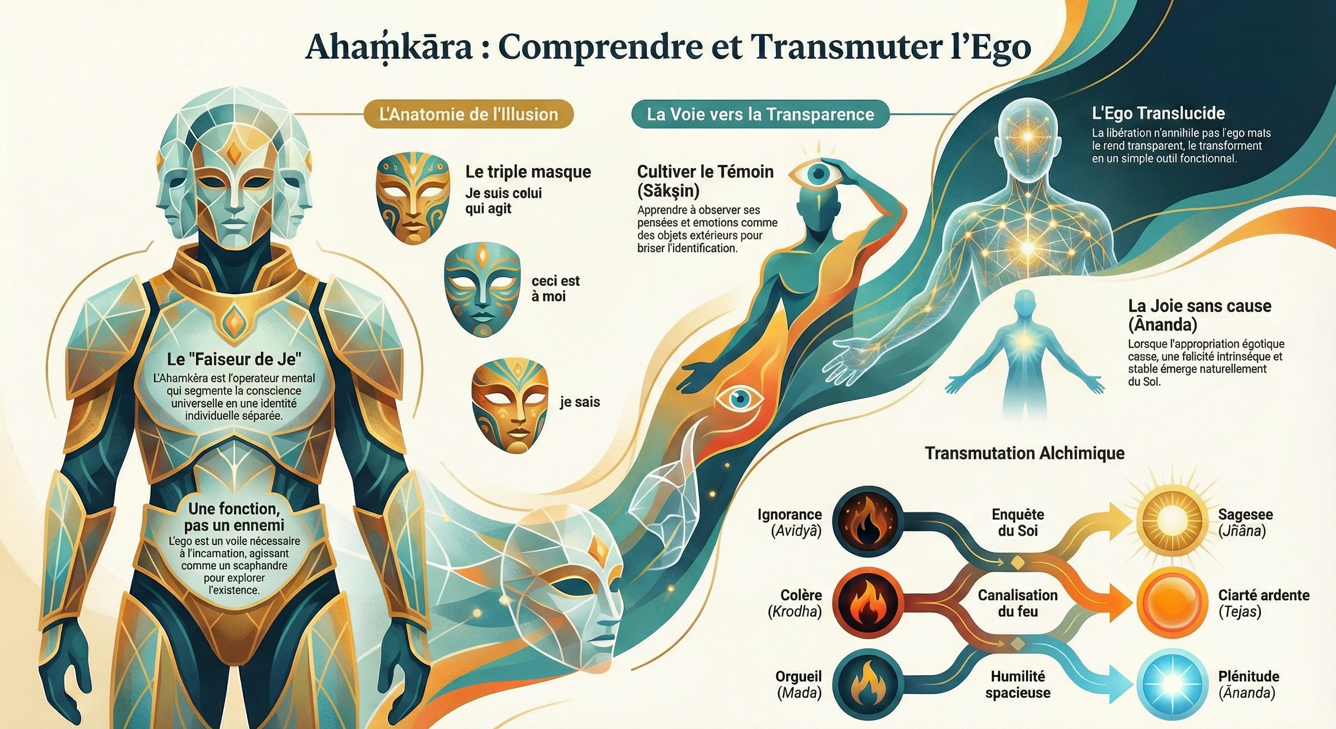Ahamkara, l'ego et le sens du moi dans la psychologie védique