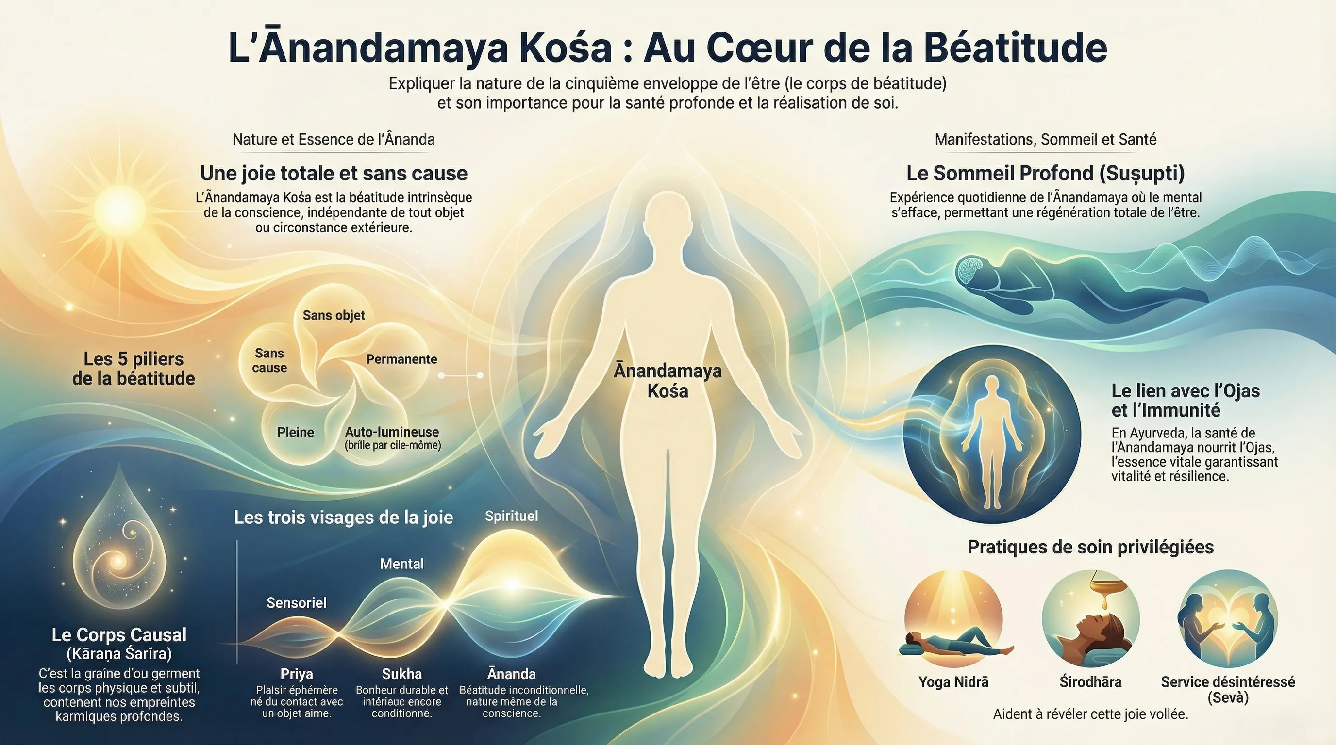 Anandamaya Kosha, l'enveloppe de la joie et de la béatitude