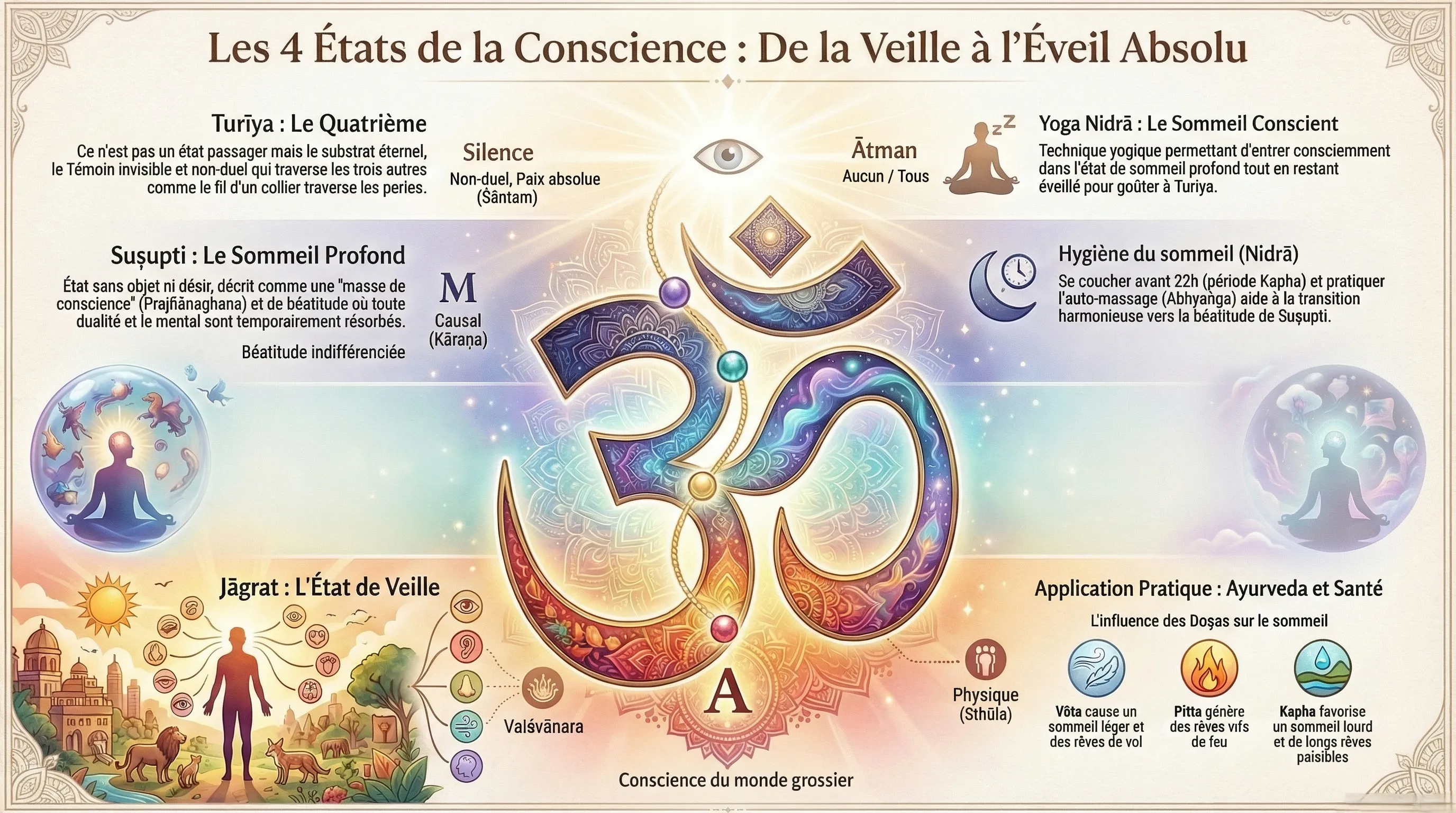 Les états de conscience dans la psychologie védique