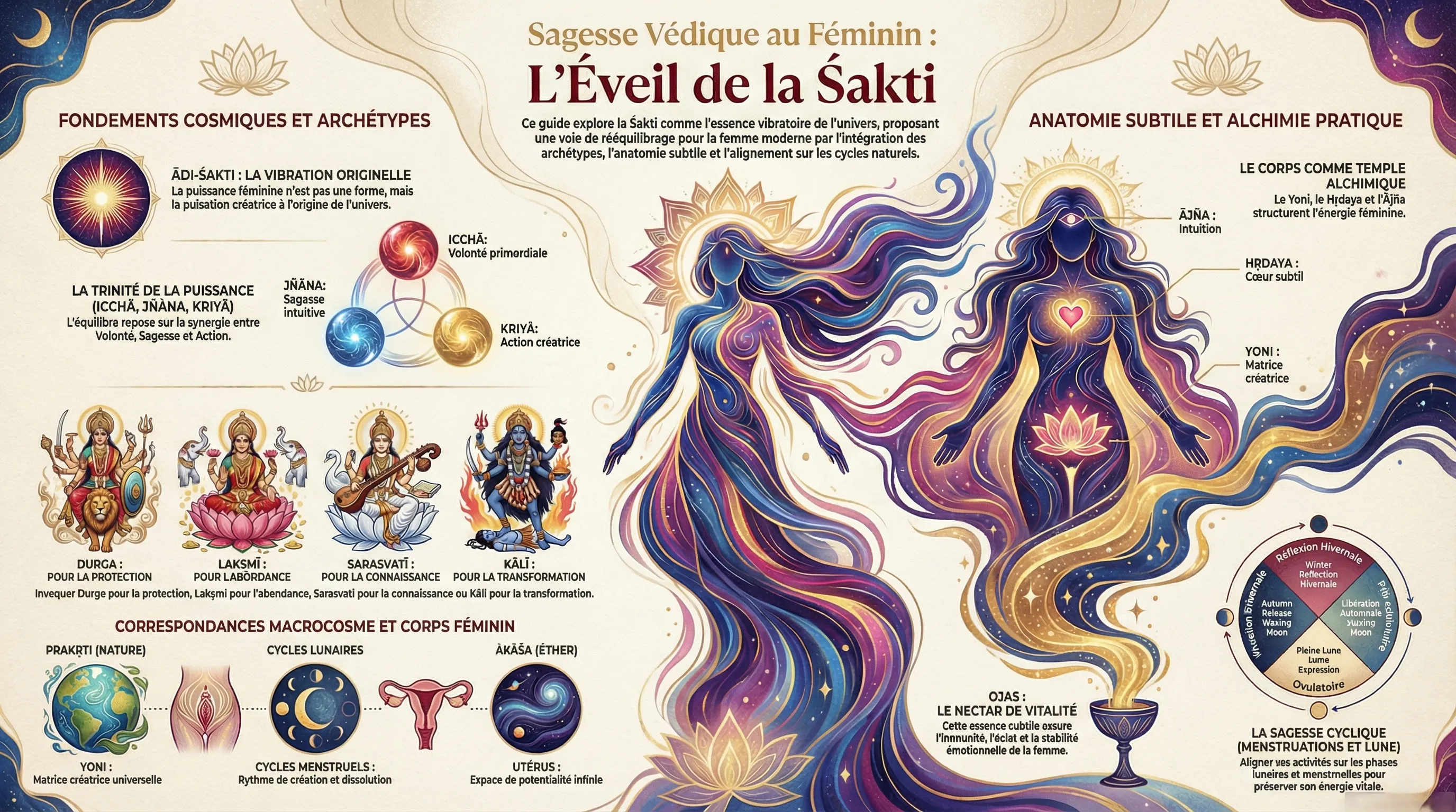 La sagesse féminine dans les Vedas, puissance de Shakti