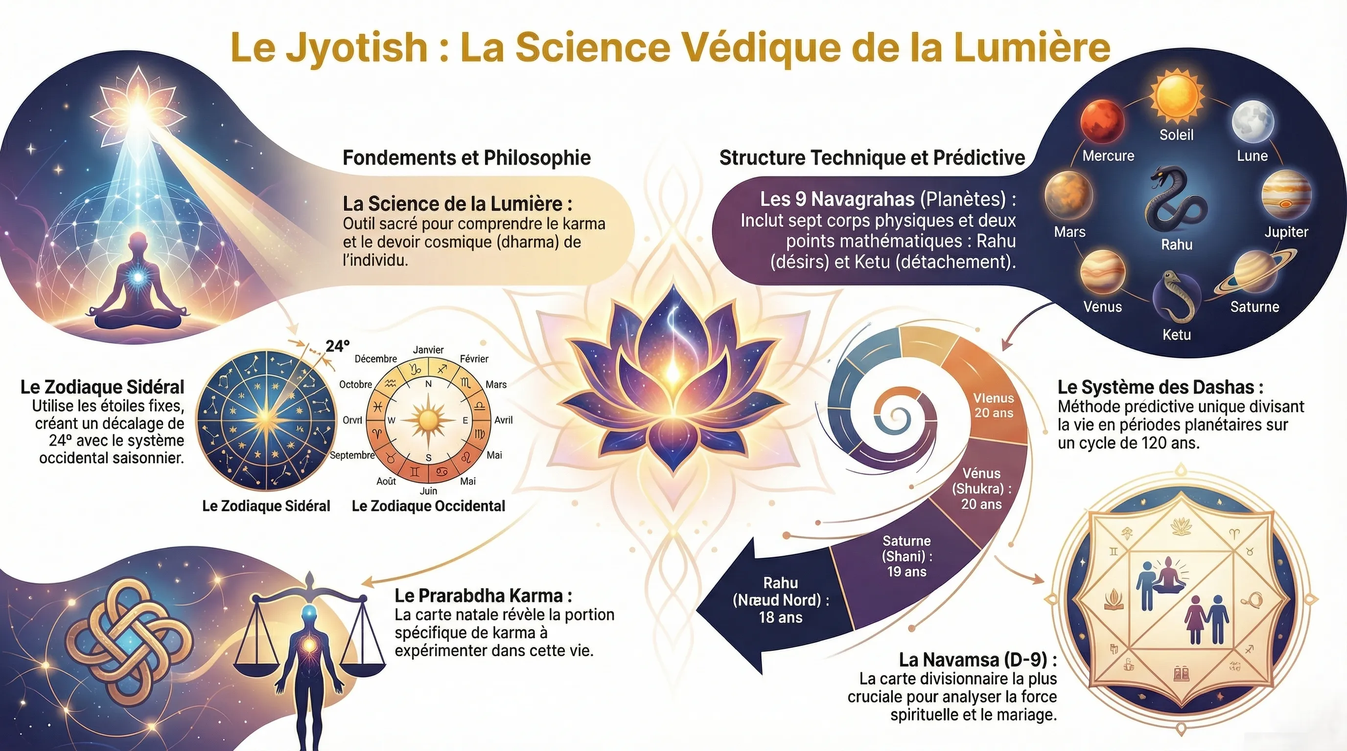 Jyotish, l'astrologie védique et la science de la lumière