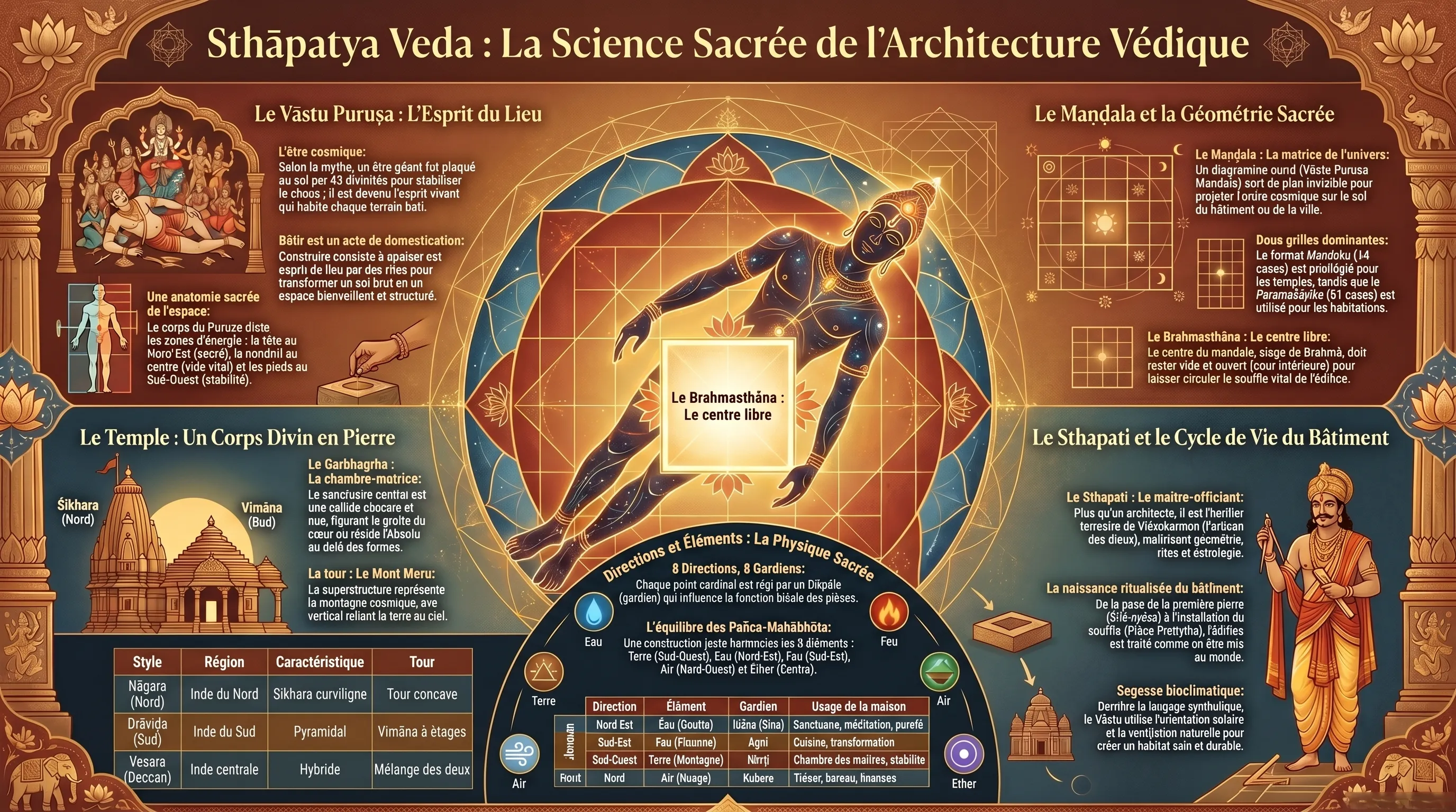 Sthapatya Veda, l'art de la construction sacrée dans la tradition védique