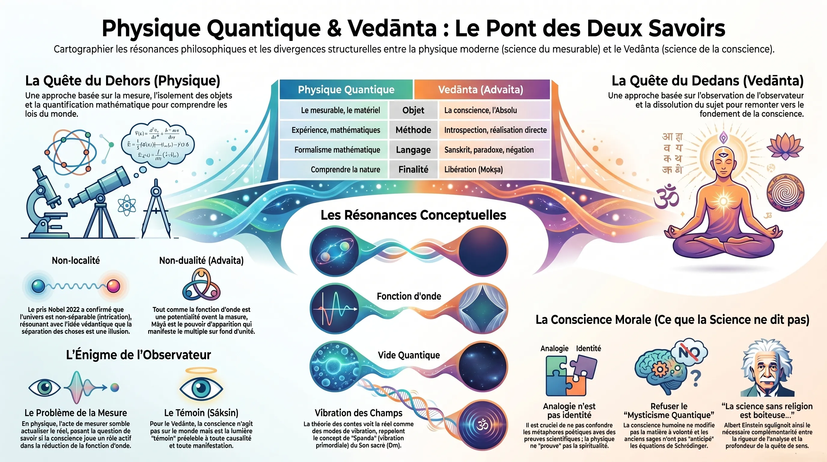 Physique quantique et Vedanta, convergences entre science et spiritualité