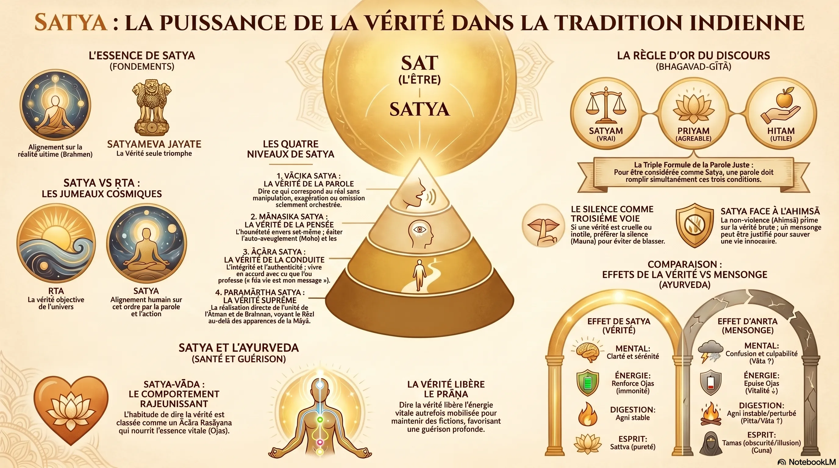 Satya, la vérité comme fondement de la vie éthique dans le yoga