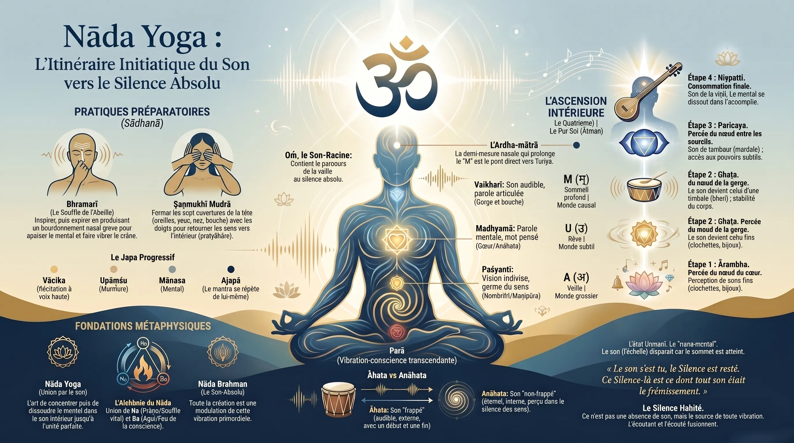 Nada Yoga, méditation sur le son intérieur dans la tradition yogique